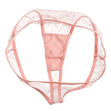 Vevesc 3PCS/Set Lace Panties Sexy Thong G-String Mesh Women's Underwear Hollow T-back Briefs Female Underpants Intimates Lingerie M-XL