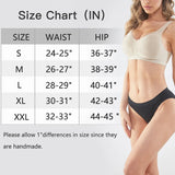Vevesc Cotton Underwear for Women Sexy Bikini Panties Breathable Ladies Underwear Invisible Hipster Briefs Low Rise Underpants