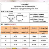 Vevesc M-XL G-string Panties Perspective Women Underwear Sexy Low-Waist Female Underpants Thong Solid Color Pantys Lingerie 4PCS/Set