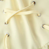 Vevesc  new women's clothing European and American style casual fashion design sea heart decoration V-neck splicing long dress