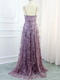 Vevesc  Lilac Sweetheart A Line Evening Dresses Luxury Beaded Sleeveless Formal Gowns 2024 For Women Party With Best Price