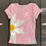 Vevesc Women Flower Print T-shirt Y2K Aesthetic Crew Neck Short Sleeve Summer Casual Crop Tops Streetwear 00s Retro Sweet Baby Tees