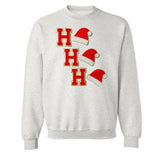 Vevesc Christmas Sweatshirt Santa/Letter Drop Shoulder Long Sleeve Pullover Women Casual Loose Fit O Neck Hoodies T-shirt Festival Rave