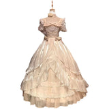 Vevesc Women's Wedding Dress Dreamy Elegant Sweet Princess Dress