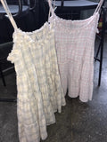 Vevesc Y2k Aesthetic Plaid Ruffled Women Dress Grunge Loose Harajuku Pleated Tank Dresses Summer Streetwear Sweet Vestidos De Mujer