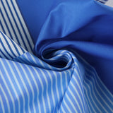Vevesc  Sweetown Grunge Aesthic Color Block Blue Stripe Baggy Trousers For Women Elastic Waist Loose Casual Woven Pants Lazy Homewear