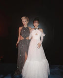 Vevesc Korea Lace Wedding Dresses Halter Neck A Line Princess Bride Dress For Women Backless Bespoke Wedding Gowns