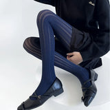 Vevesc  Women's Stockings Sexy Slim Pantyhose Spring Autumn Winter Leggings New Solid Color Retro Super Stretch Tights Stockings