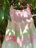 Vevesc  Japanese Style Long Skirts Print Vintage A-line Spring Summer Faldas Mujer Patchwork Sweet Fashion Women Skirt