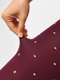 Vevesc  Polka Dot Leggings Women's Sexy Slim Stockings Red Large Size Stretch Leggings Y2k Women's Spring Autumn Winter Leggings