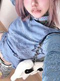 Vevesc Y2k Aesthetic Leopard Patchwork Tshirts Women Harajuku Gothic Punk Basic T-shirt Streetwear Diamond Bottoming Tee Shirts Femme
