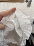 Vevesc  Folds Ruffles Straight Shorts Women Summer Bow Elastic Low Waist Short Pants Female Casual Sweet Cute Preppy Style Bottoms New