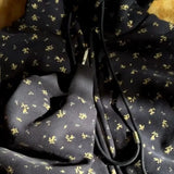 Vevesc Korean Vintage Floral Print Hoodie Sweatshirts Autumn New Cardigan Coat Women Y2k Long Sleeve Zipper Tops Mujer