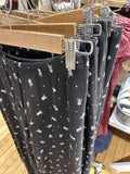 Vevesc  Skulls Print Waffle Long Pants Women High Waist Straight Black Trousers American Vintage Casual Home Sweatpants Y2k Pajama Pant