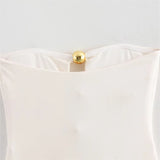 Vevesc  New women's fashion and leisure temperament Joker slim sexy word chest wrapped swimsuit.