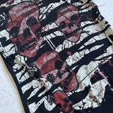 Vevesc Y2K Grunge Skull Emo Tank Tops Women Sleeveless Vest E-girl Gothic Cyber Mall Streetwear 2000s Retro Graphic Kawaii Crop Tops