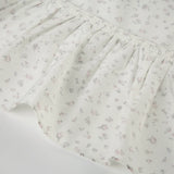 Vevesc  Sweet Floral Print Cute Prairie Chic Women Causal Shirts Summer Fashion Trendy Japan Style Blouses