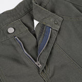 Vevesc  Army Green American Style Loose Curved Jeans Women's Streetwear Loose Hanging Feeling Cargo Denim Bottom Vintage Chic