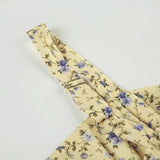 Vevesc  Fashion Small Flowers Prints Summer Women’s Camisole Dress Slim Simple Sweet Prairie Chic Mini Dresses