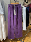 Vevesc  Pink Sweet Drawstring Straight Sweatpants Women Autumn Elastic Waist Cotton Trousers Casual Streetwear Sport Loose Long Pant Y2k