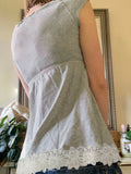 Vevesc  Cute Lace Trim Slim Simple T-Shirts Summer Sweet Basic All-Match Fashion Trendy Japanese Women’s Clothes