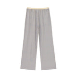 Vevesc  New Women's Casual Elegant Modern European and American Retro Style Hanging Neck Tank Top&Pants Set