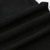 Vevesc  Lace Patchwork A-line Skirt Flared Pants Black Sweet Casual Basic Bootcut Pants Y2K Aesthetic Jogging Trousers Women