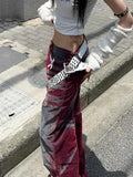 Vevesc Trendy Street Straight Wide Leg Pants Fashion High Street Baggy Jeans Harajuku Style Hip Hop Y2k Trousers Y2k Pants Streetwear