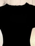 Vevesc Summer Bottoming Crop Tops Y2k Aesthetic Tie-dye Print Women Grunge T-shirts Vintage Slim Harajuku Causal Black Tshirts