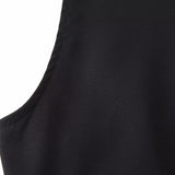 Vevesc  new women's clothing European and American style casual elegant design with belt crepe fabric MIDI dress