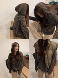 Vevesc Kawaii Cute Rabbit Blue Sweater Women Oversize Japanese Style Sweet School Girly Jumper Female Korean