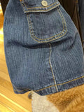 Vevesc  Pocket Denim Mini Skirts Women Summer High Waist A-line Cotton Short Falda Female Vintage Streetwear Sweet Slim Cargo Skirt Y2k