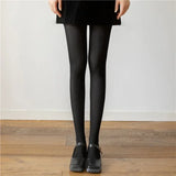 Vevesc  Women's Tights Slim Stockings Pantyhose Super Elastic Large Size Leggings Red Women's Sexy Tights Spring Autumn Winter