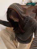 Vevesc Kawaii Cute Rabbit Blue Sweater Women Oversize Japanese Style Sweet School Girly Jumper Female Korean