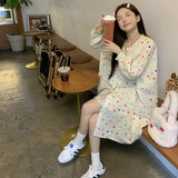 Vevesc  Colorful Polka Dot Women Shirts&blouses Japanese Style Sweet Spring Summer Blusas Loose Mori Girls Cute Camisas