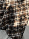 Vevesc  American Vintage Plaid Midi Skirt Woman A-line High Waist Long Skirts Summer School Style Y2k Classic Cotton Faldas Chic