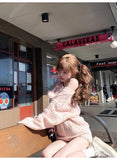 Vevesc French High Street Off The Shoulder Knitted Sweaters Y2k Aesthetic Korean All Match Loose Jumpers Simple Elegant Girl Clothes