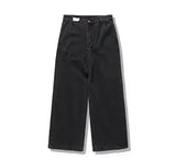 Vevesc Y2k Hip Hop Retro Washed Jeans with Various Prints Design Fashionable Streetwear Versatile Jeans Same Style for Men and Women