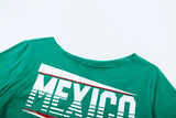 Vevesc  Inclined Collar Oversized T Shirt For Women Clothing Letter Print Crop Top Off Shoulder Y2k Accessories Streetwear Ropa De Mujer