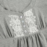 Vevesc  Cute Lace Trim Slim Simple T-Shirts Summer Sweet Basic All-Match Fashion Trendy Japanese Women’s Clothes