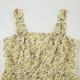 Vevesc  Fashion Small Flowers Prints Summer Women’s Camisole Dress Slim Simple Sweet Prairie Chic Mini Dresses