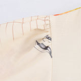 Vevesc  women's new fashion, leisure, slim and versatile sweet backless printed short-sleeved dress.