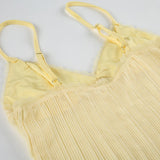 Vevesc  Summer Chiffon Spliced Lace Fashion Sheer Women Camisole Tops Y2k Sexy Chic Ruched Hotsweet Blouses