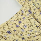 Vevesc  Fashion Small Flowers Prints Summer Women’s Camisole Dress Slim Simple Sweet Prairie Chic Mini Dresses