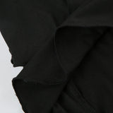 Vevesc  Black Slim V-Neck Low-Cut Long Sleeve Dresses Sexy Basic Women 2024s New Clothes Tierred Ruched Short Vestido