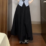 Vevesc  Long Skirts Women Stretch High Waist Bandage Bud 2025 Spring Summer Solid Fashion Sweet Elegant Female Skirt Casual