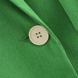 Vevesc  In the autumn of 2025, the new women's fashion is slim and slim, and the linen-like simple suit & linen-like shorts with belts.