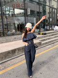 Vevesc  2 Piece Sets Womens Outfits Spring Blouse Women Shirt Long Sleeve High Waist Pants Wide Leg Womens Trousers Two Piece Set Formal