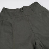 Vevesc  Army Green American Style Loose Curved Jeans Women's Streetwear Loose Hanging Feeling Cargo Denim Bottom Vintage Chic